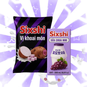 Sixshi Tím Mộng Mơ – Khoai Môn & Nho